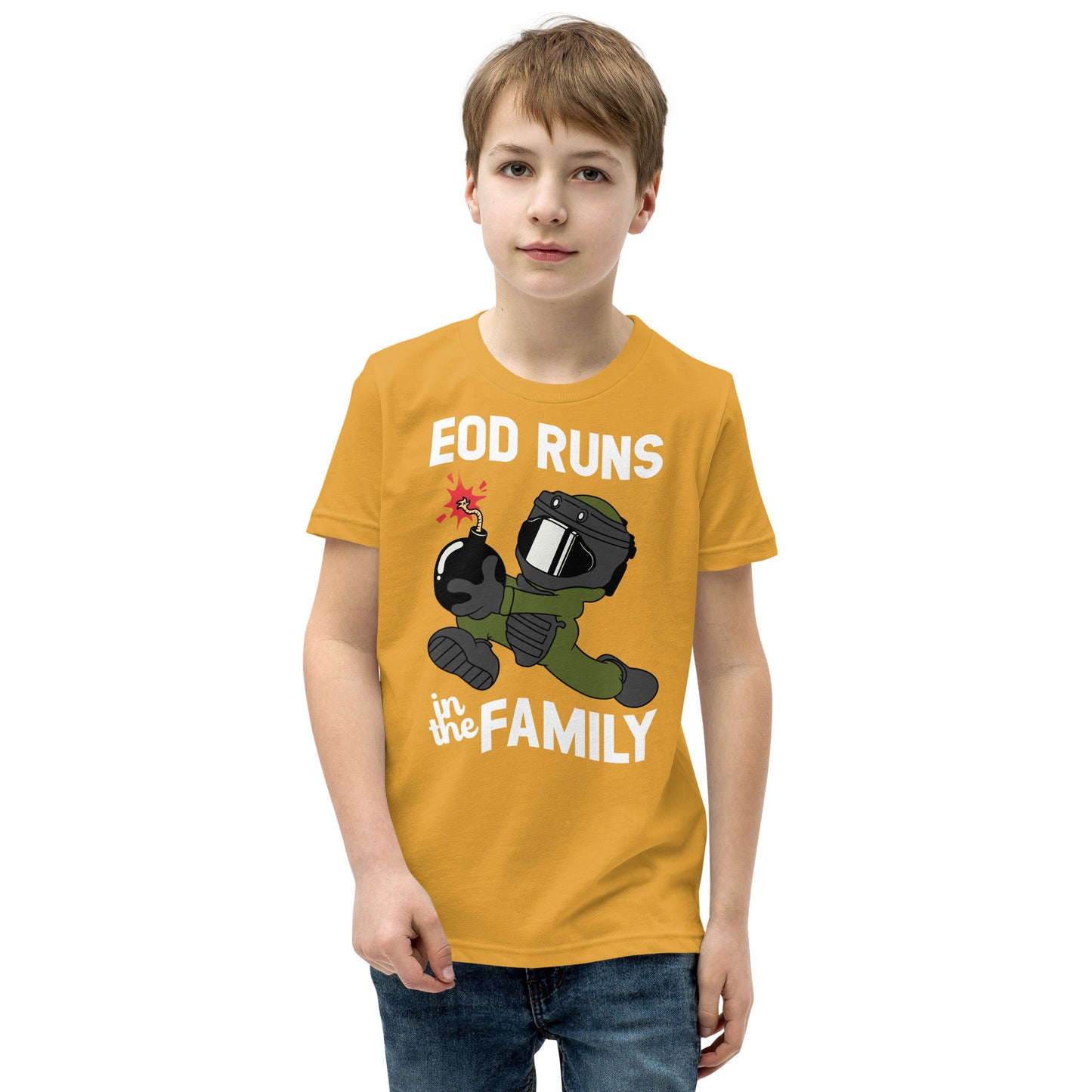 EOD Runs - Youth Short Sleeve T-Shirt