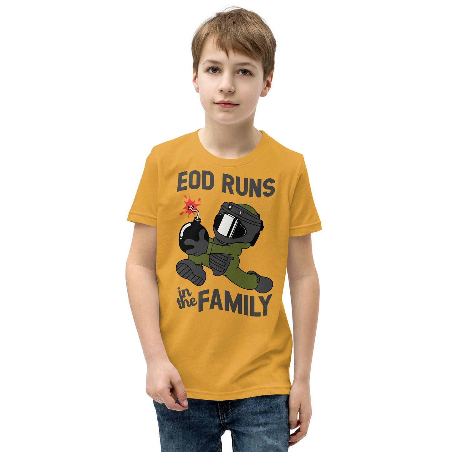 EOD Runs - Youth Short Sleeve T-Shirt