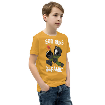 EOD Runs - Youth Short Sleeve T-Shirt