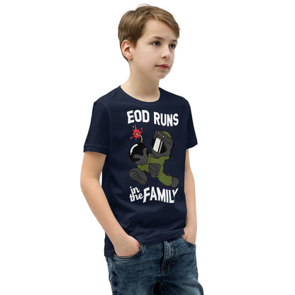 EOD Runs - Youth Short Sleeve T-Shirt