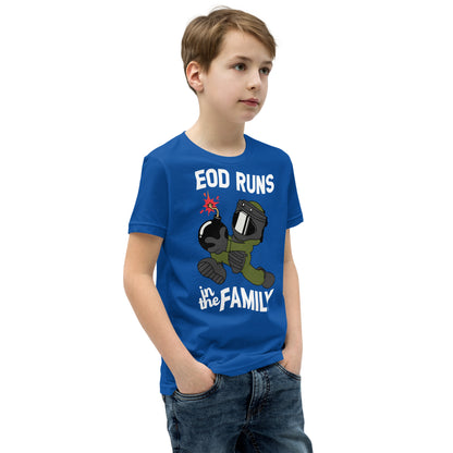 EOD Runs - Youth Short Sleeve T-Shirt