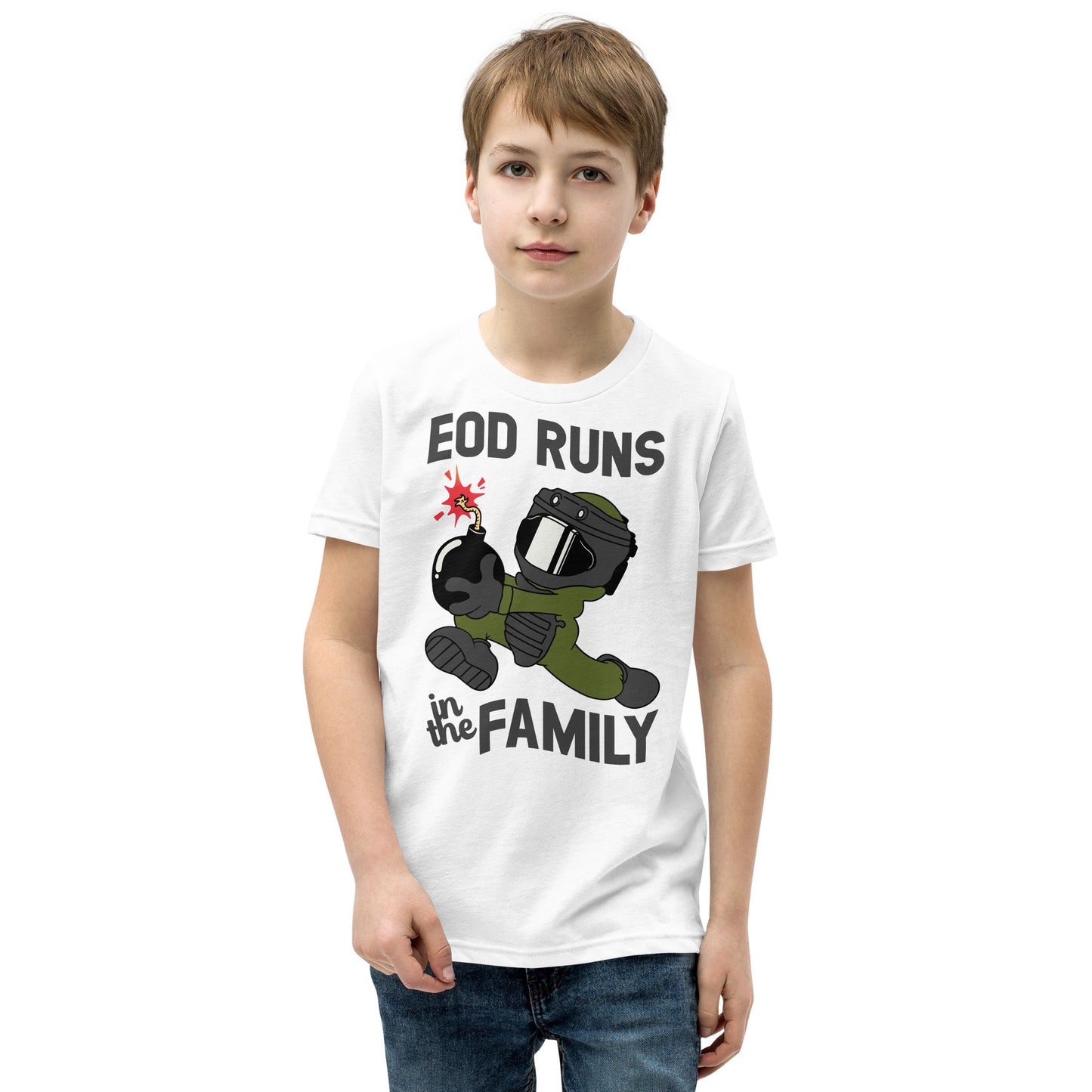 EOD Runs - Youth Short Sleeve T-Shirt